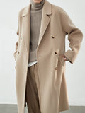 Beige-Camel, 100% Wolle