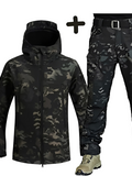 Schwarz/Khaki