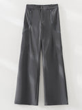 Dunkelgraue Hose