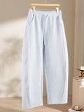 Minzblau Hose