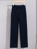 Navyblaue Hose