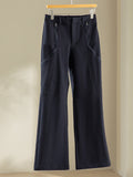 Marineblaue Hose