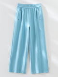 Azurblaue Hose