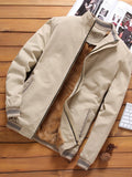 Khaki gefüttert