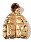 Gold mit Kapuze