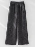 Schwarz-Weiß Gestreifte Hose