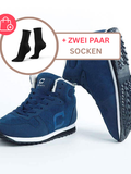 BLAU + ZWEI PAARE SOCKEN