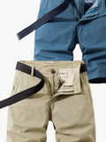 Dunkelblau + Khaki